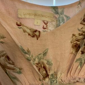LoveShackFancy size 2 dress